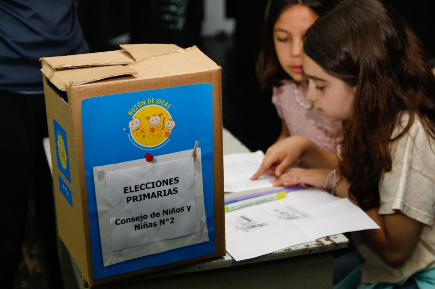 Villa María: Los más chicos también votan, y el jueves elegirán a los nuevos intendente y vice de los Niños
