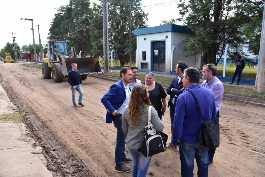 Villa María: Comenzó la obra de pavimentación de avenida Paraguay, uniendo avenida Universidad con Prolongación Alvear y Savio