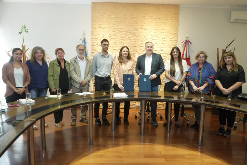 Villa María: La Municipalidad y el Instituto de Humanas de la UNVM firmaron un convenio de colaboración para articular acciones en salud y educación