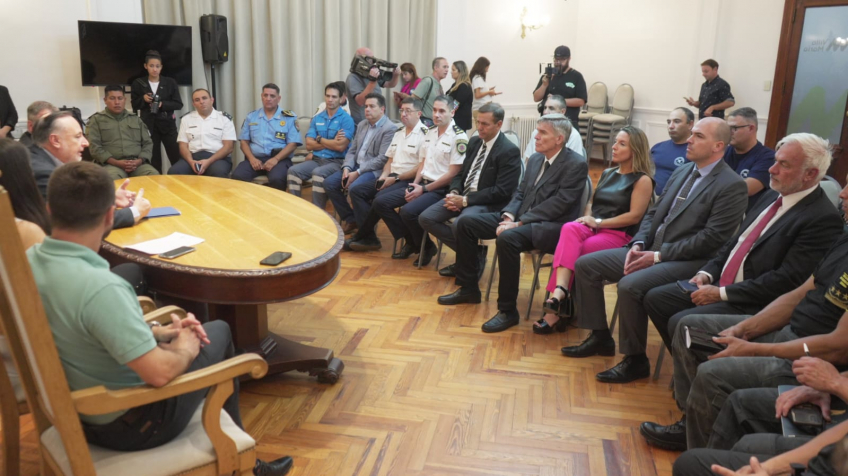 Villa María: El intendente Accastello encabezó la primera reunión del Consejo de Seguridad