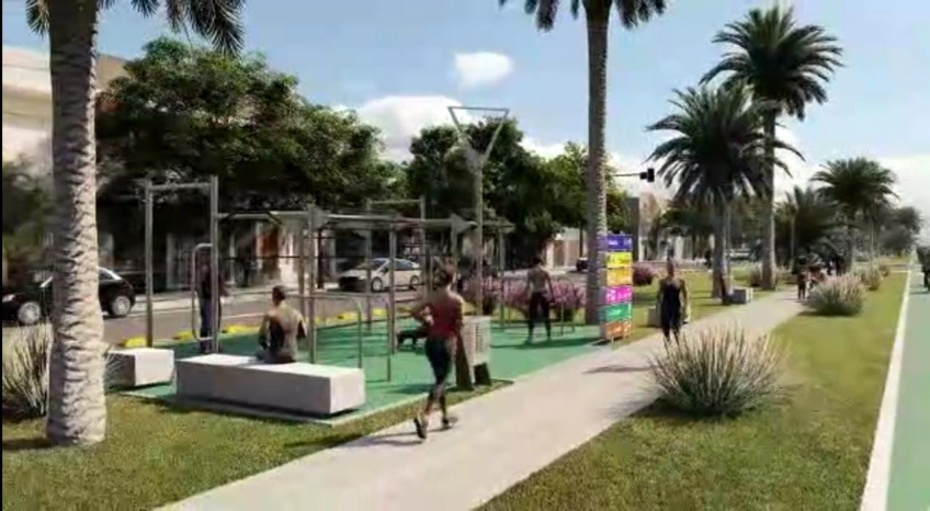Villa María: El proyecto del Parque Lineal Deportivo ya fue aprobado por Obras Públicas de la Nación y está a consideración del BID