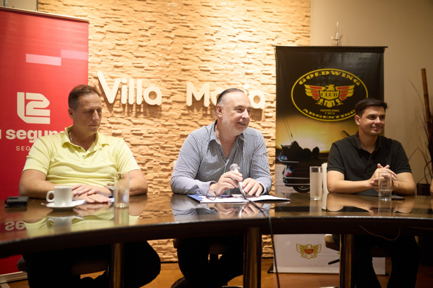 Villa María: La ciudad recibirá cientos de turistas: se presentó el Encuentro Sudamericano de Motos Goldwing