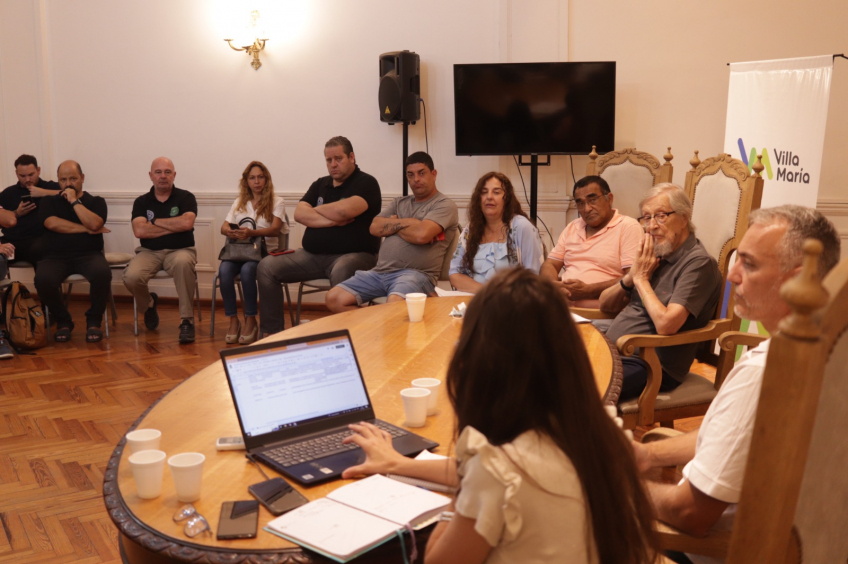 Villa María: Municipio e instituciones continúan trabajando en una agenda colectiva para la consolidación de propuestas entorno a los 40 años de Democracia