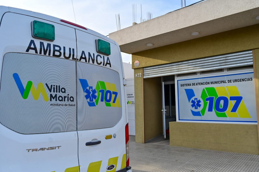 Villa María: De enero a septiembre, el Servicio de Emergencias Municipal 107 realizó más de 9.000 salidas