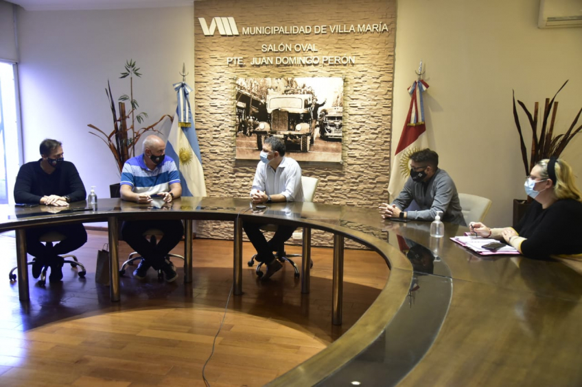 Villa María: El municipio trabaja con Club Ameghino para la aplicación de protocolos en el torneo de la Liga Argentina de Básquet, que tendrá sede local