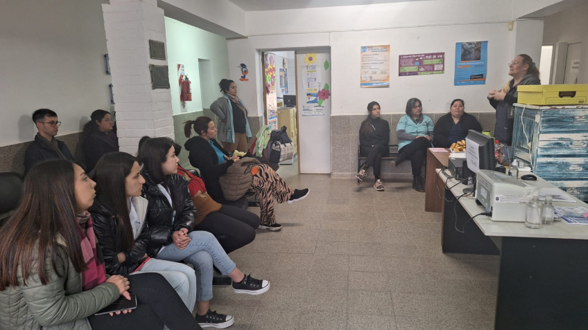 Villa María: En la Semana Mundial de la Lactancia Materna, el municipio llevó adelante una jornada formativa en el CAPS de barrio Los Olmos