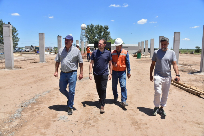Villa María: Comienzan a visibilizarse las primeras edificaciones del Centro de Gestión Ambiental Villa María-Villa Nueva