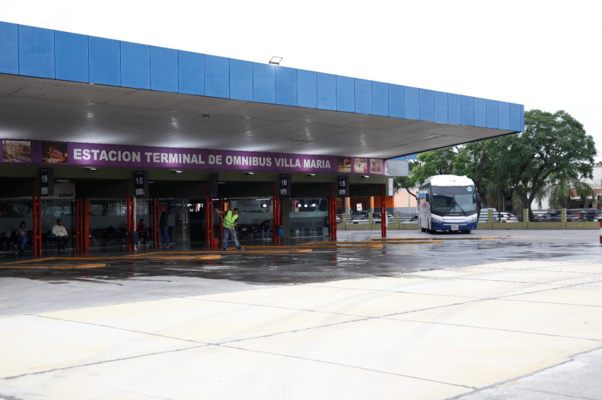 Villa María: El intendente Accastello habilitó la segunda etapa de remodelaciones en la Terminal