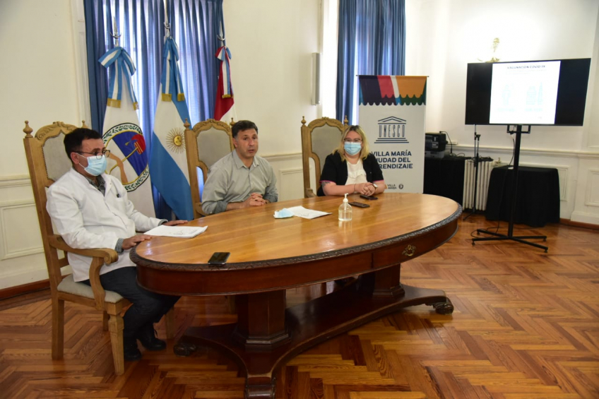 Villa María: El Plan Estratégico de Vacunación contra el covid se fortalece en los barrios con el traslado a la Asistencia Pública y CAPS