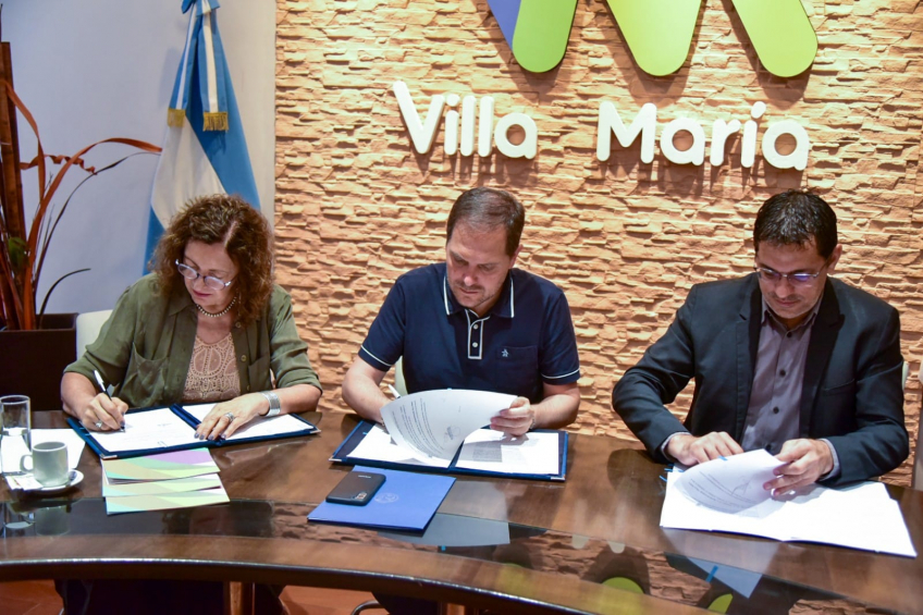 Villa María: El municipio y CISCSA firmaron un convenio de colaboración para promover políticas públicas con perspectiva de género