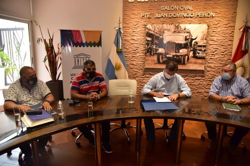 Villa María: El Departamento Ejecutivo firmó con el SUOEM el nuevo acuerdo alcanzado en el marco de la mesa paritaria