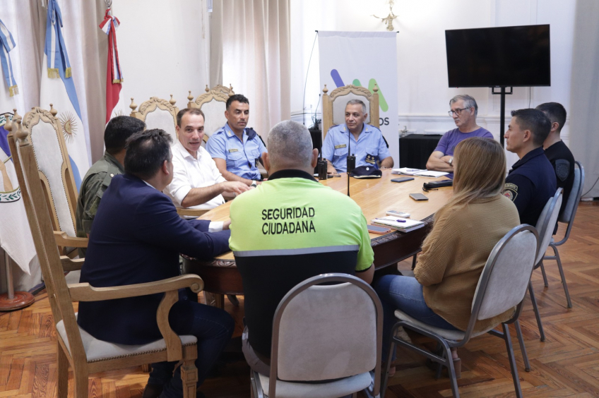 Villa María: Municipio y fuerzas de Seguridad trabajan en la puesta en marcha de un operativo coordinado en distintos puntos de la ciudad