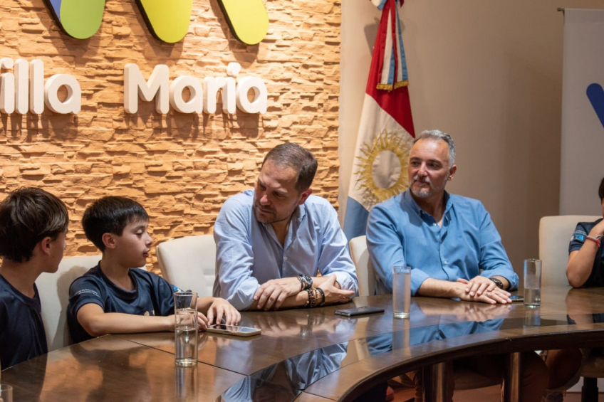 Villa María: Gill se reunió con el Gabinete de los Niños para conocer sus acciones y avanzar en proyectos hacia adelante