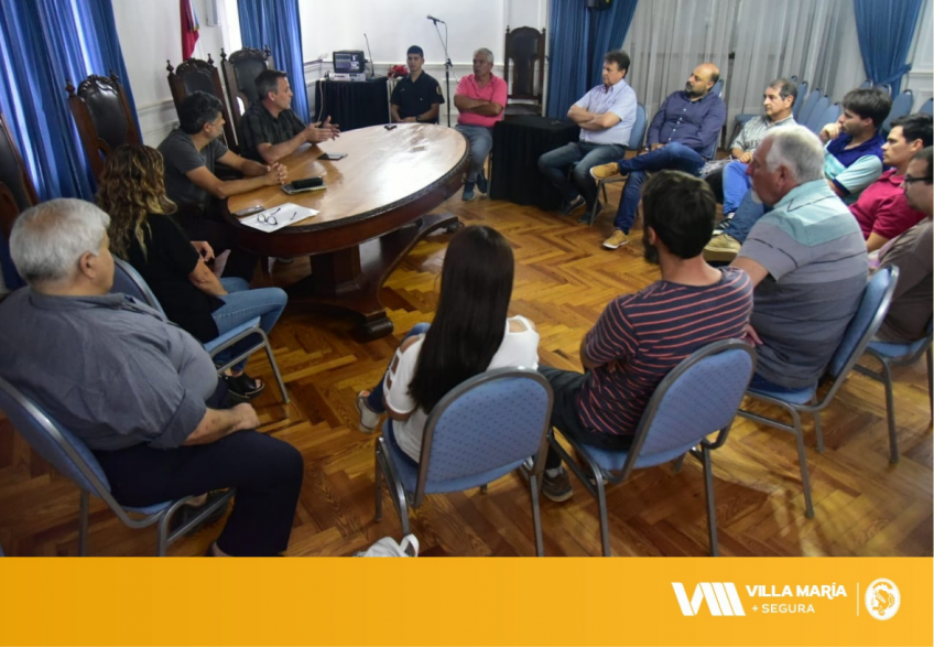 Villa María: Para dar continuidad al trabajo conjunto y preventivo, se reunió ayer el Comité de Cuenca   