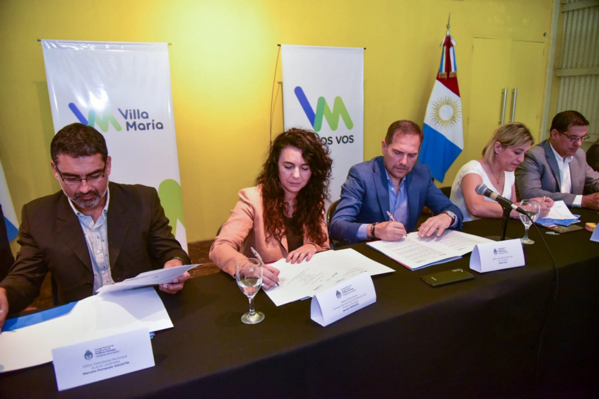 Villa María: Casi 60 municipios de la provincia firmaron convenios para la implementación de programas sociales del Gobierno nacional