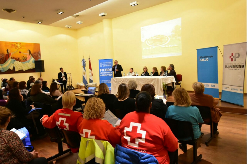 Villa María: Los equipos de Salud del municipio participan de la reunión anual del Programa de Control de la Fiebre Hemorrágica
